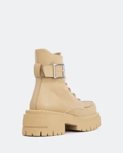 Women L'INTERVALLE Tanny Cream Leather