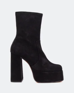 Women L'INTERVALLE Tate Black Suede