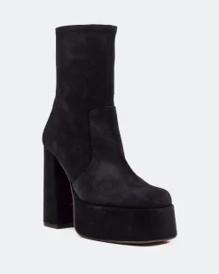 Women L'INTERVALLE Tate Black Suede