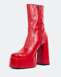 Women L'INTERVALLE Tate Red Leather