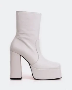 Women L'INTERVALLE Tate White Leather