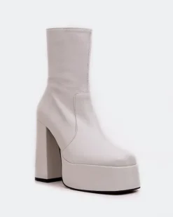 Women L'INTERVALLE Tate White Leather