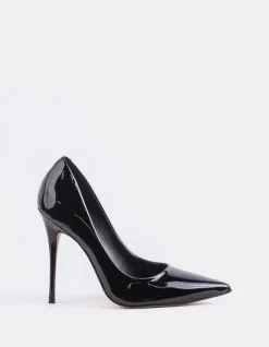 Women L'INTERVALLE Teeva Black Patent