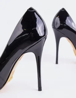 Women L'INTERVALLE Teeva Black Patent