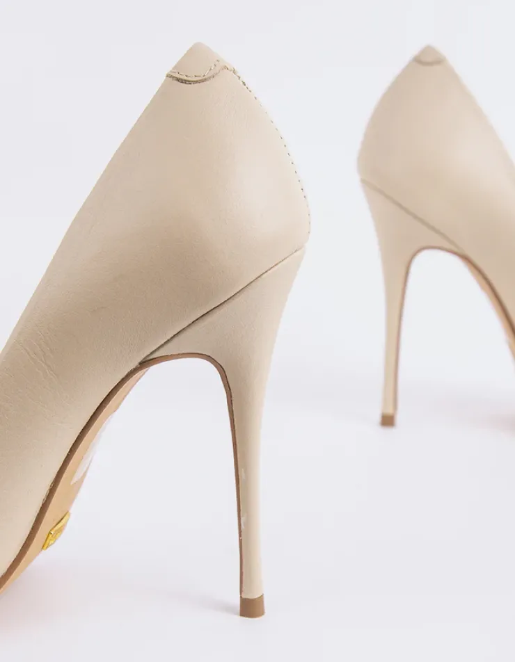 Women L'INTERVALLE Teeva Off White Leather