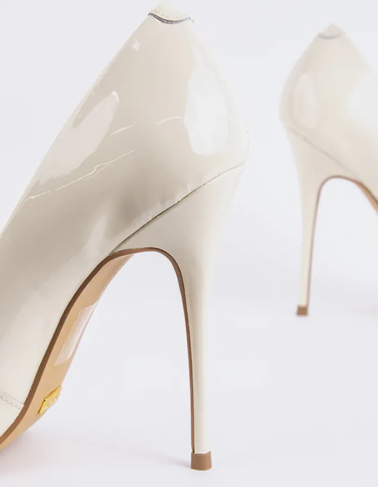 Women L'INTERVALLE Teeva Off White Patent