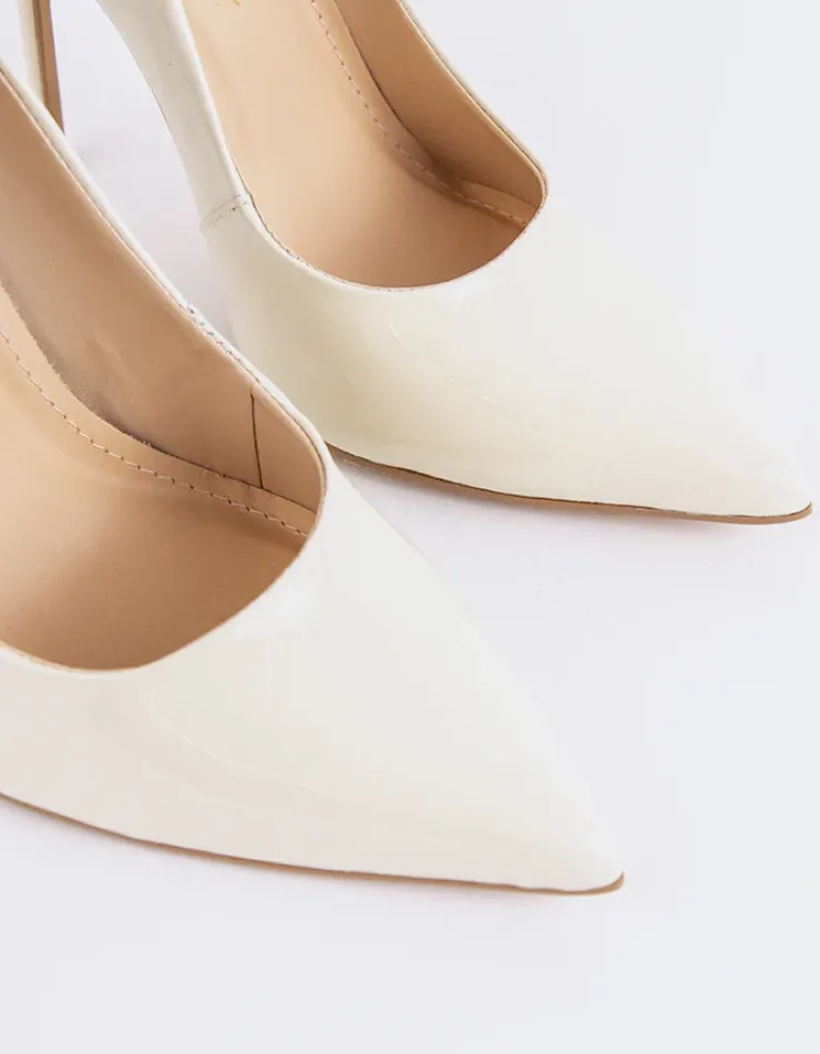 Women L'INTERVALLE Teeva Off White Patent
