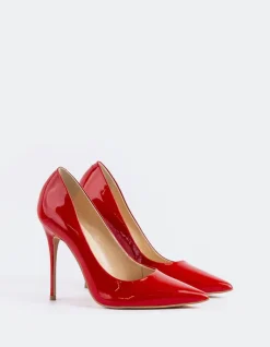 Women L'INTERVALLE Teeva Red Patent