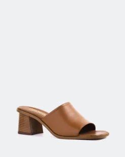 Women L'INTERVALLE Temple Cognac Leather