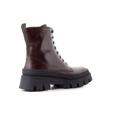 Women L'INTERVALLE Terni Dark Brown Leather