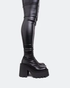 Women L'INTERVALLE Tialo Black Stretch