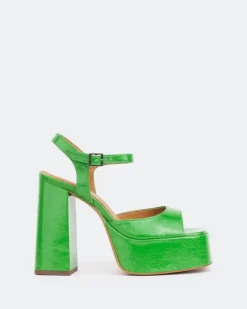 Women L'INTERVALLE Times Green Naplack/Nap.Vert