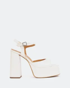 Women L'INTERVALLE Times Off White Naplack/Nap.Blanc Cassé