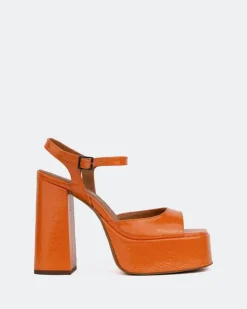 Women L'INTERVALLE Times Orange Naplack/Nap.Orange