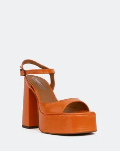 Women L'INTERVALLE Times Orange Naplack/Nap.Orange