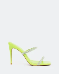 Women L'INTERVALLE Tinsley, Green Leather/Cuir Vert