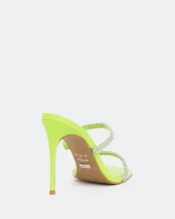 Women L'INTERVALLE Tinsley, Green Leather/Cuir Vert