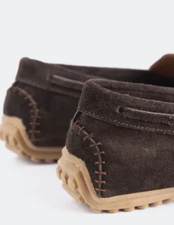 Women L'INTERVALLE Titania Brown Suede
