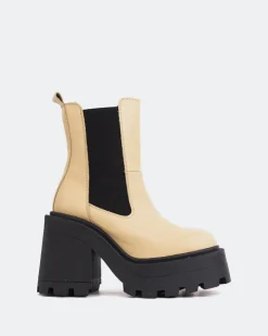 Women L'INTERVALLE Tomy Cream Leather