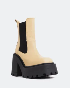 Women L'INTERVALLE Tomy Cream Leather
