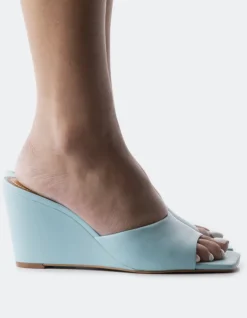 Women L'INTERVALLE Toscana Blue Leather