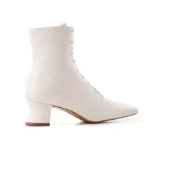 Women L'INTERVALLE Trafalgar Off White Leather