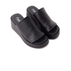 Women L'INTERVALLE Tresor Black Leather