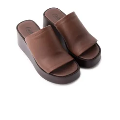 Women L'INTERVALLE Tresor Brown Leather
