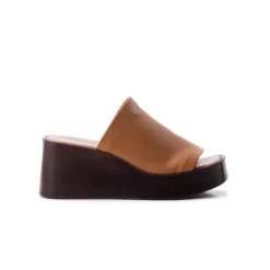Women L'INTERVALLE Tresor Tan Leather