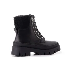 Women L'INTERVALLE Trieste Black Leather