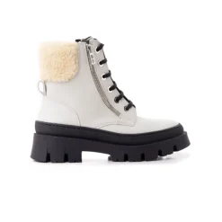 Women L'INTERVALLE Trieste Off White Leather