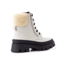 Women L'INTERVALLE Trieste Off White Leather