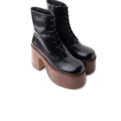 Women L'INTERVALLE Tripp Black Leather