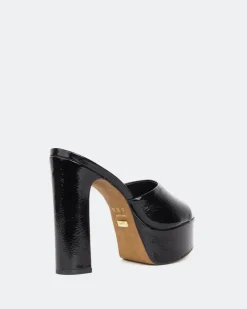 Women L'INTERVALLE Tropicana, Black Naplack/Npalack Noir