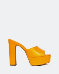Women L'INTERVALLE Tropicana, Orange Naplack