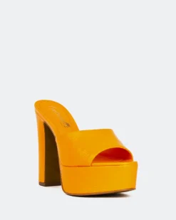 Women L'INTERVALLE Tropicana, Orange Naplack