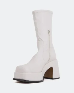 Women L'INTERVALLE Turcot Off White Stretch