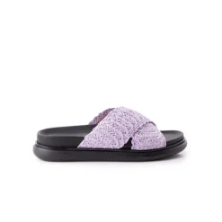 Women L'INTERVALLE Tuva Lilac Raffia