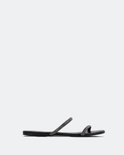 Women L'INTERVALLE Twiggy Black Leather