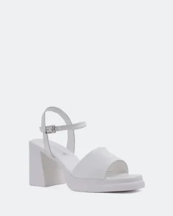 Women L'INTERVALLE Udine White Naplack