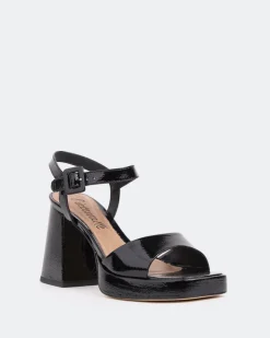 Women L'INTERVALLE Ulias, Black Naplack/Naplack Noir