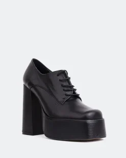 Women L'INTERVALLE Ursuline Black Leather