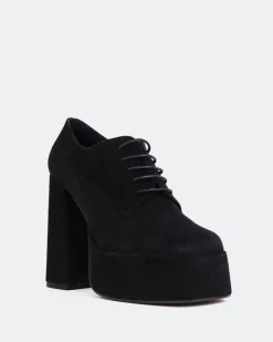 Women L'INTERVALLE Ursuline Black Suede