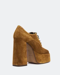 Women L'INTERVALLE Ursuline Brown Suede