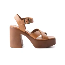 Women L'INTERVALLE Valentano Tan Leather