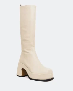 Women L'INTERVALLE Valletta Off White Leather