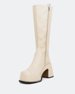 Women L'INTERVALLE Valletta Off White Leather