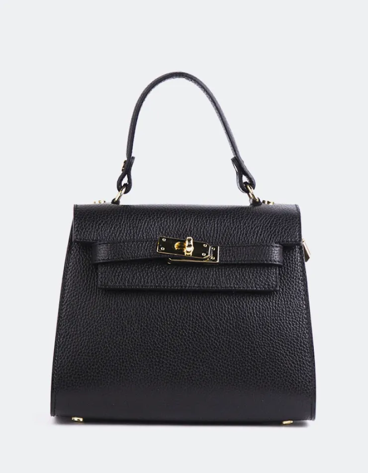 L'INTERVALLE Vance Black Leather