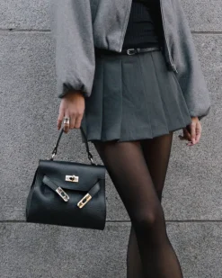 L'INTERVALLE Vance Black Leather