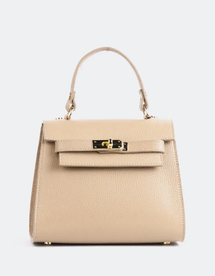L'INTERVALLE Vance Taupe Leather